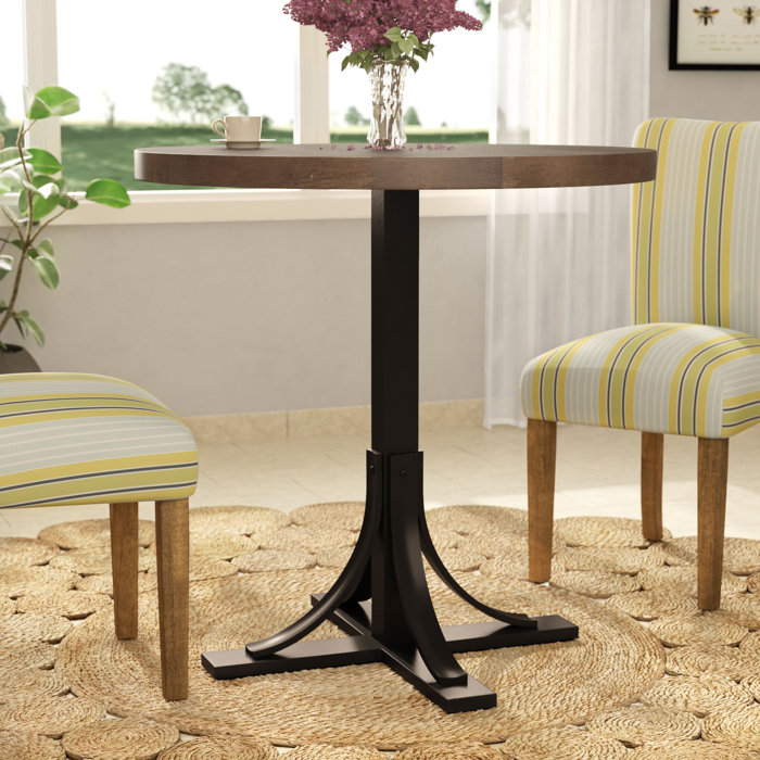 Loon Peak® Cathie Counter Height 36'' Pedestal Dining Table & Reviews